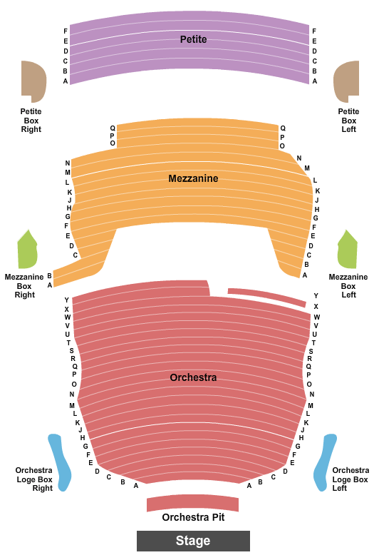 Juanita K. Hammons Hall Wicked Seating Chart